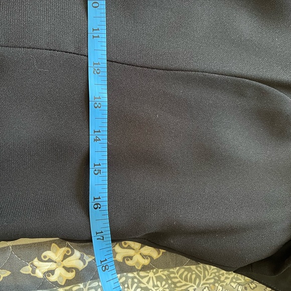 Liz Claiborne Vintage 80s Black Sheath Dress Size 12/14 - Picture 12 of 12